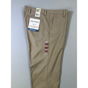 Dockers Men's Easy Slim Fit Khaki Stretch Pants - Timber Wolf 36x34 $66